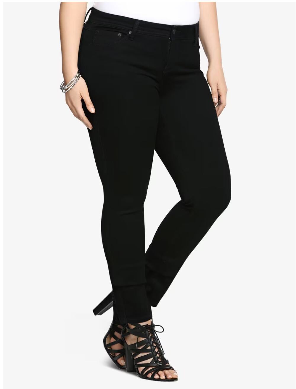 Torrid skinny jean black rinse NWT
